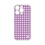 プレミアムパネル［ Checkered Purple - ギンガムチェック パープル ］