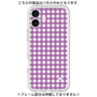 プレミアムパネル［ Checkered Purple - ギンガムチェック パープル ］