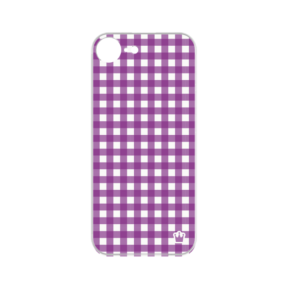 プレミアムパネル［ Checkered Purple - ギンガムチェック パープル ］