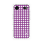 プレミアムパネル［ Checkered Purple - ギンガムチェック パープル ］