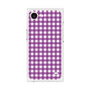 プレミアムパネル［ Checkered Purple - ギンガムチェック パープル ］