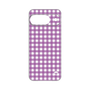 プレミアムパネル［ Checkered Purple - ギンガムチェック パープル ］