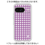 プレミアムパネル［ Checkered Purple - ギンガムチェック パープル ］