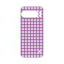 プレミアムパネル［ Checkered Purple - ギンガムチェック パープル ］