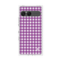 プレミアムパネル［ Checkered Purple - ギンガムチェック パープル ］