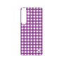プレミアムパネル［ Checkered Purple - ギンガムチェック パープル ］