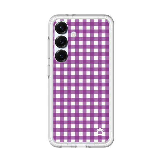 プレミアムパネル［ Checkered Purple - ギンガムチェック パープル ］