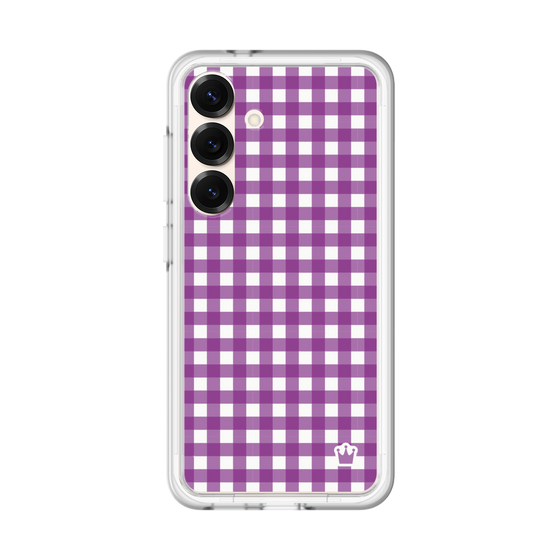 プレミアムパネル［ Checkered Purple - ギンガムチェック パープル ］