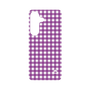 プレミアムパネル［ Checkered Purple - ギンガムチェック パープル ］