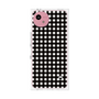プレミアムパネル［ Checkered Purple - ギンガムチェック ブラック ］