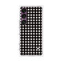 プレミアムパネル［ Checkered Purple - ギンガムチェック ブラック ］