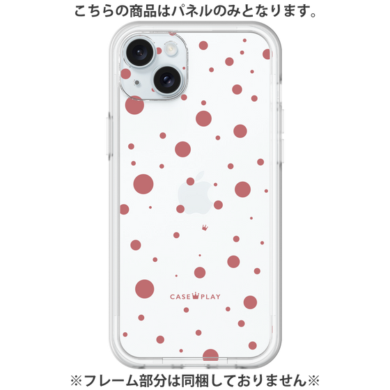 プレミアムパネル［ Dippin dots Red - ディッピンドッツ レッド ］