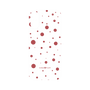 プレミアムパネル［ Dippin dots Red - ディッピンドッツ レッド ］