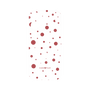 プレミアムパネル［ Dippin dots Red - ディッピンドッツ レッド ］