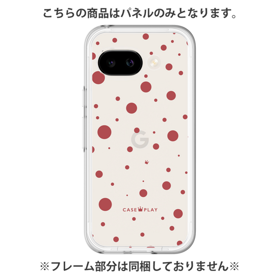 プレミアムパネル［ Dippin dots Red - ディッピンドッツ レッド ］