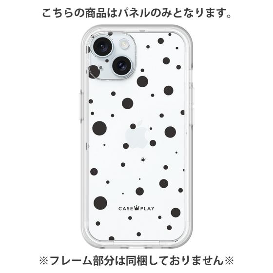 プレミアムパネル［ Dippin dots Black - ディッピンドッツ ブラック ］