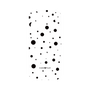 プレミアムパネル［ Dippin dots Black - ディッピンドッツ ブラック ］