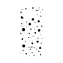 プレミアムパネル［ Dippin dots Black - ディッピンドッツ ブラック ］
