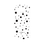 プレミアムパネル［ Dippin dots Black - ディッピンドッツ ブラック ］