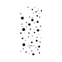 プレミアムパネル［ Dippin dots Black - ディッピンドッツ ブラック ］