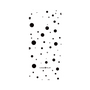 プレミアムパネル［ Dippin dots Black - ディッピンドッツ ブラック ］