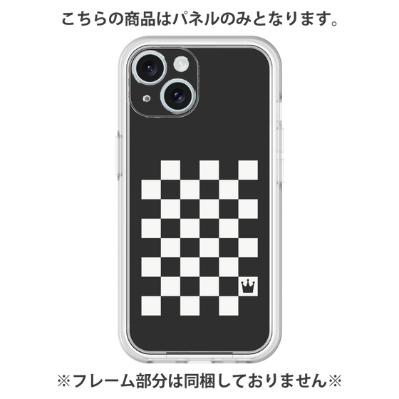 プレミアムパネル［ Racing checkered flag - レーシングチェッカーフラッグ ］