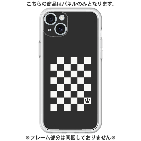 プレミアムパネル［ Racing checkered flag - レーシングチェッカーフラッグ ］