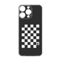 プレミアムパネル［ Racing checkered flag - レーシングチェッカーフラッグ ］