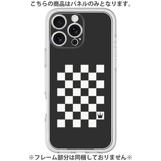 プレミアムパネル［ Racing checkered flag - レーシングチェッカーフラッグ ］