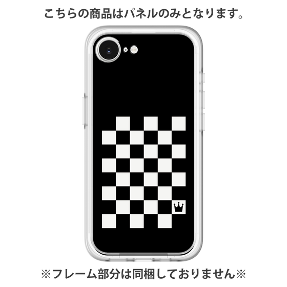 プレミアムパネル［ Racing checkered flag - レーシングチェッカーフラッグ ］