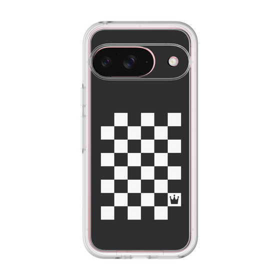 プレミアムパネル［ Racing checkered flag - レーシングチェッカーフラッグ ］