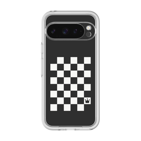 プレミアムパネル［ Racing checkered flag - レーシングチェッカーフラッグ ］