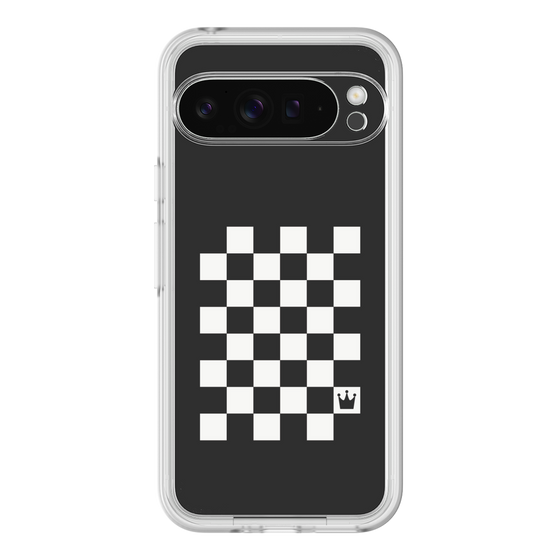 プレミアムパネル［ Racing checkered flag - レーシングチェッカーフラッグ ］