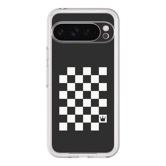 プレミアムパネル［ Racing checkered flag - レーシングチェッカーフラッグ ］