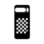 プレミアムパネル［ Racing checkered flag - レーシングチェッカーフラッグ ］