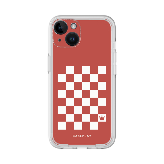 プレミアムパネル［ Racing checkered flag Red - レーシングチェッカーフラッグ レッド ］