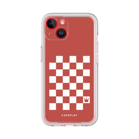プレミアムパネル［ Racing checkered flag Red - レーシングチェッカーフラッグ レッド ］