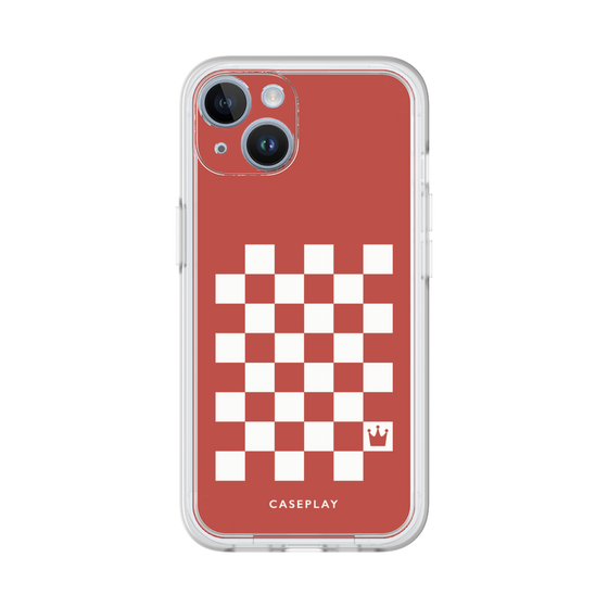 プレミアムパネル［ Racing checkered flag Red - レーシングチェッカーフラッグ レッド ］