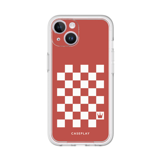プレミアムパネル［ Racing checkered flag Red - レーシングチェッカーフラッグ レッド ］