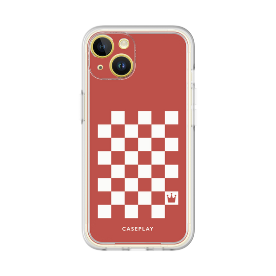 プレミアムパネル［ Racing checkered flag Red - レーシングチェッカーフラッグ レッド ］