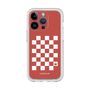 プレミアムパネル［ Racing checkered flag Red - レーシングチェッカーフラッグ レッド ］