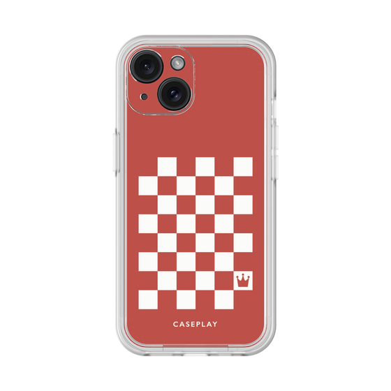 プレミアムパネル［ Racing checkered flag Red - レーシングチェッカーフラッグ レッド ］