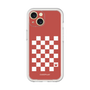 プレミアムパネル［ Racing checkered flag Red - レーシングチェッカーフラッグ レッド ］