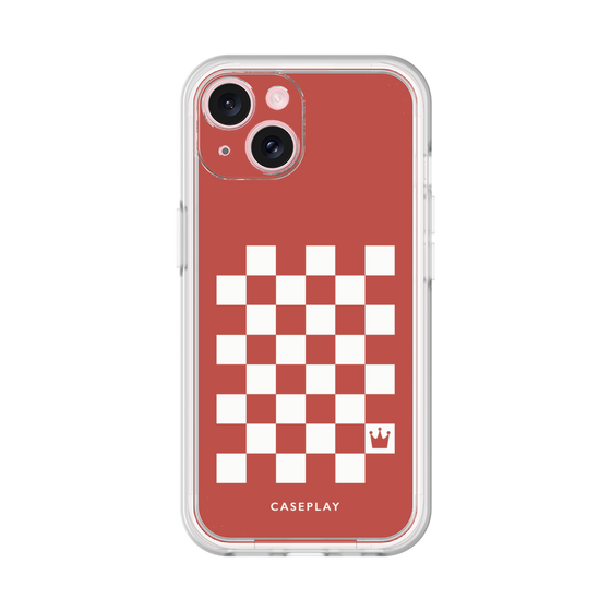プレミアムパネル［ Racing checkered flag Red - レーシングチェッカーフラッグ レッド ］