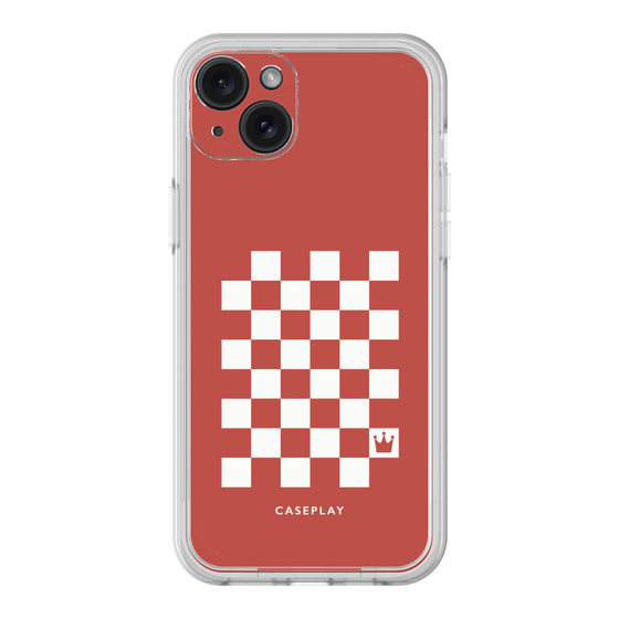 プレミアムパネル［ Racing checkered flag Red - レーシングチェッカーフラッグ レッド ］