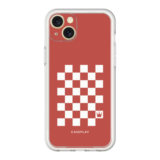 プレミアムパネル［ Racing checkered flag Red - レーシングチェッカーフラッグ レッド ］