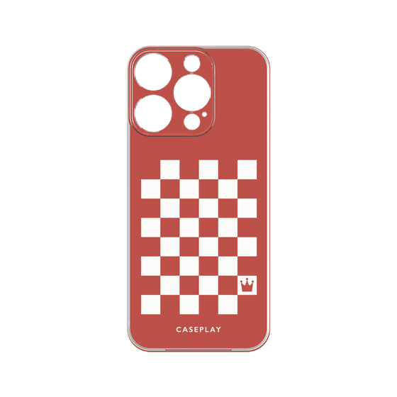 プレミアムパネル［ Racing checkered flag Red - レーシングチェッカーフラッグ レッド ］