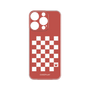 プレミアムパネル［ Racing checkered flag Red - レーシングチェッカーフラッグ レッド ］
