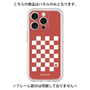 プレミアムパネル［ Racing checkered flag Red - レーシングチェッカーフラッグ レッド ］