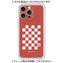 プレミアムパネル［ Racing checkered flag Red - レーシングチェッカーフラッグ レッド ］